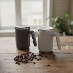 Royal blue insulated coffee mug