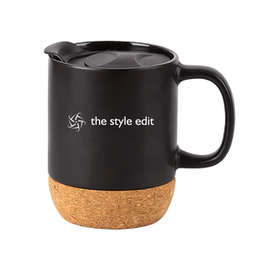 White ceramic coffee mug