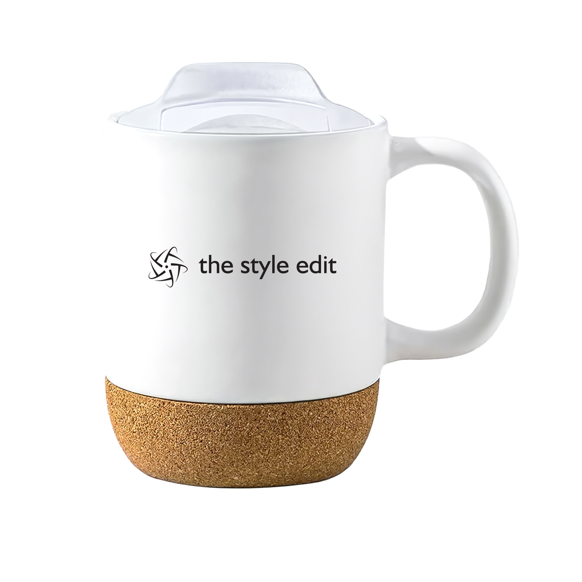 White ceramic coffee mug