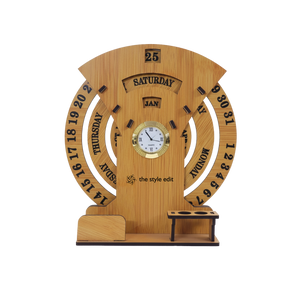 Wooden Table Calendar
